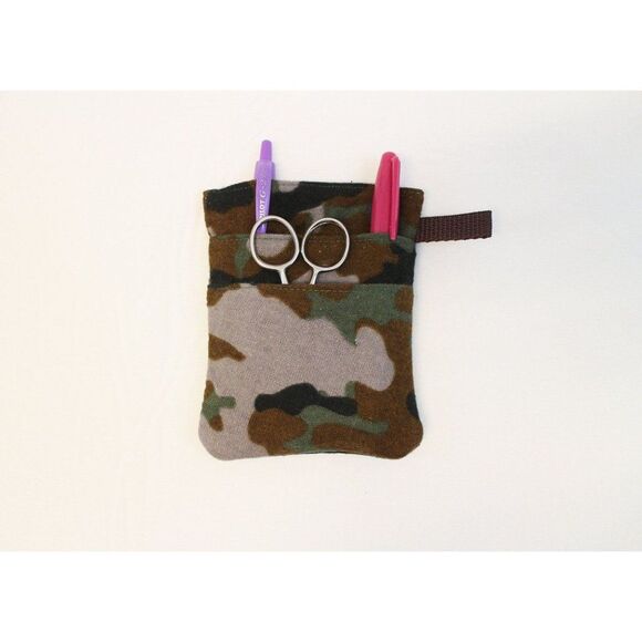 Camouflage Scrub POCKET Insert, Organizer & Protector for Nurses, Doctors - Picture 1 of 4